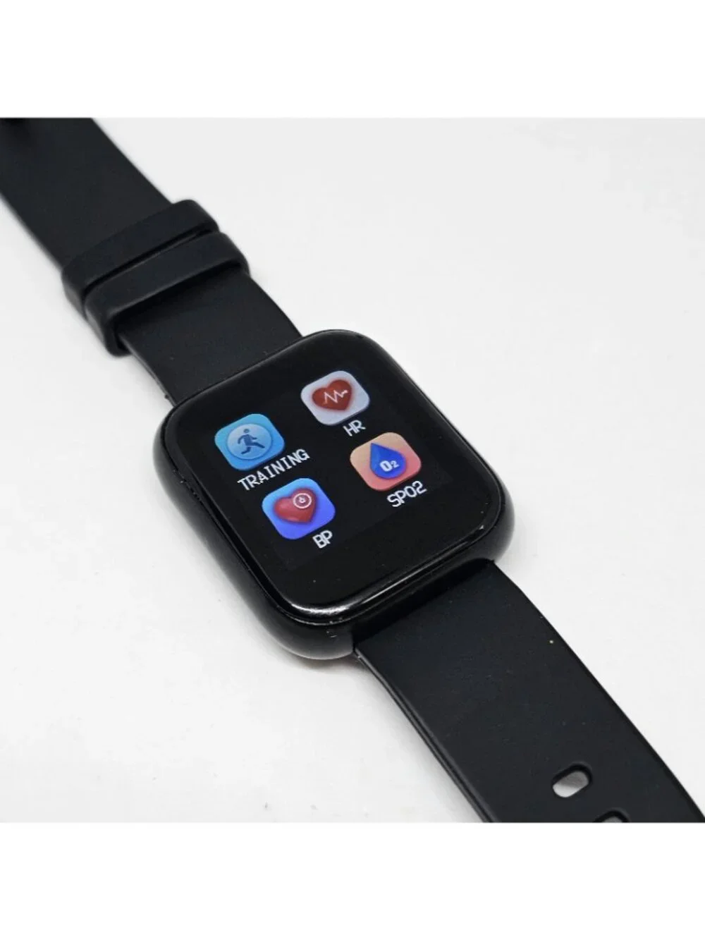 Smart Watch Men Women Waterproof Heart Rate Fitness Steps Black